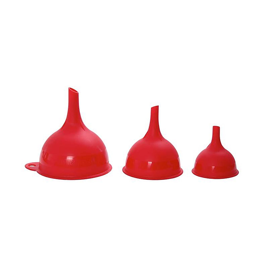 Farberware 5215731 Red Plastic Funnel Set