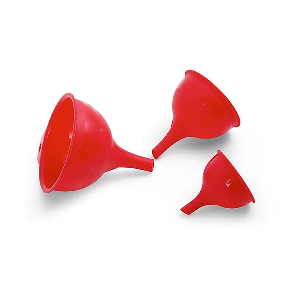 Farberware 5215731 Red Plastic Funnel Set