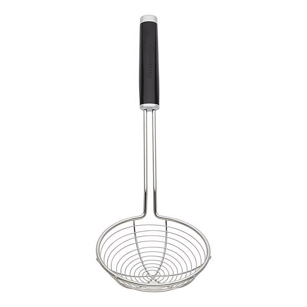 KitchenAid KE010OHOBA Black ABS Plastic/Stainless Steel Asian Strainer