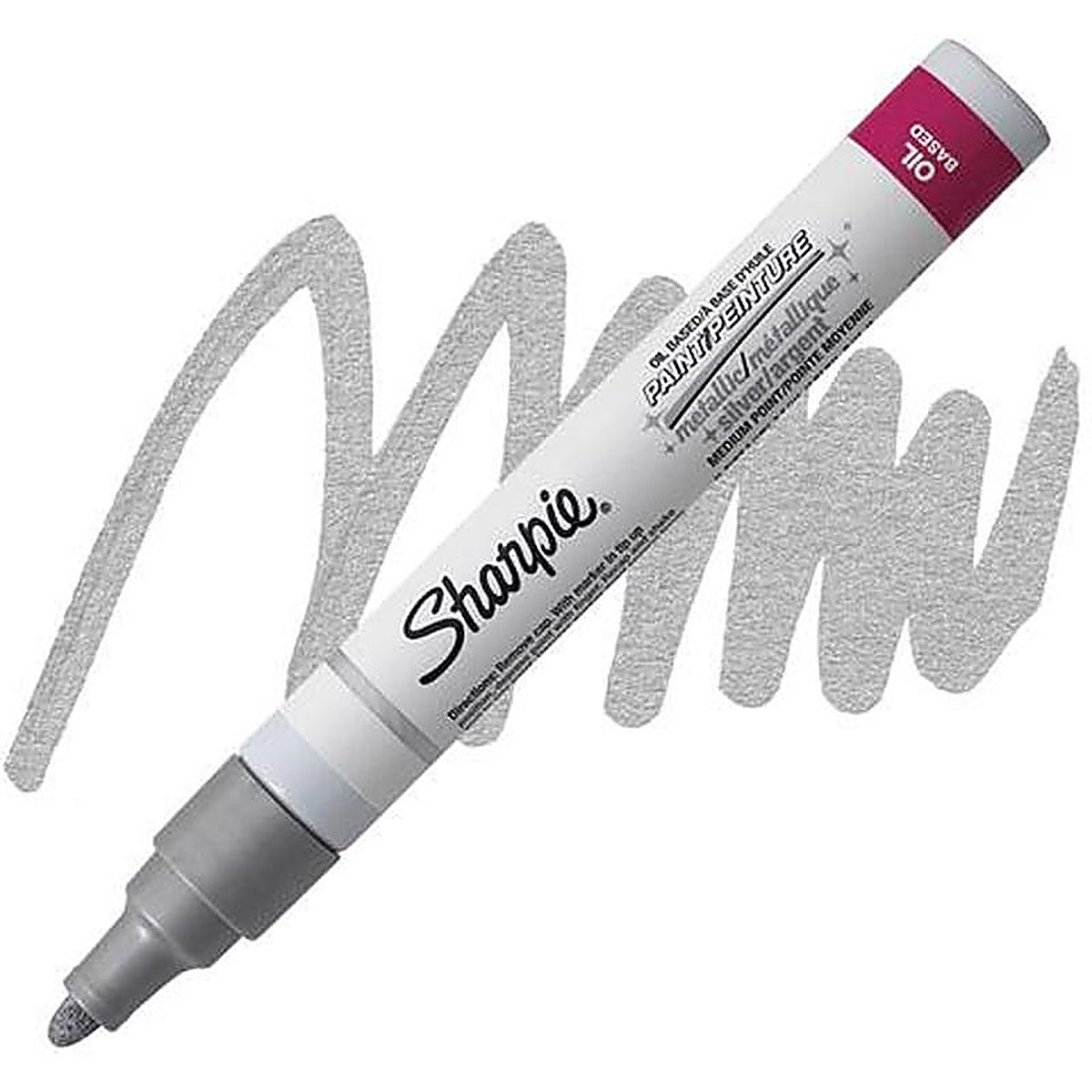 Sharpie 1875050 Silver Medium Tip Paint Marker 1 pk