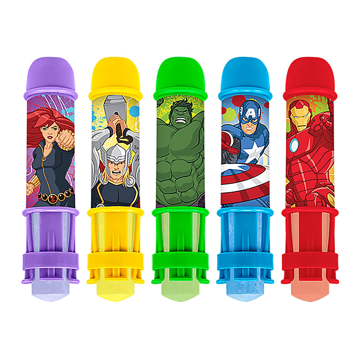 Disney and Marvel - 6904 - Sidewalk Chalk Set 5 Piece