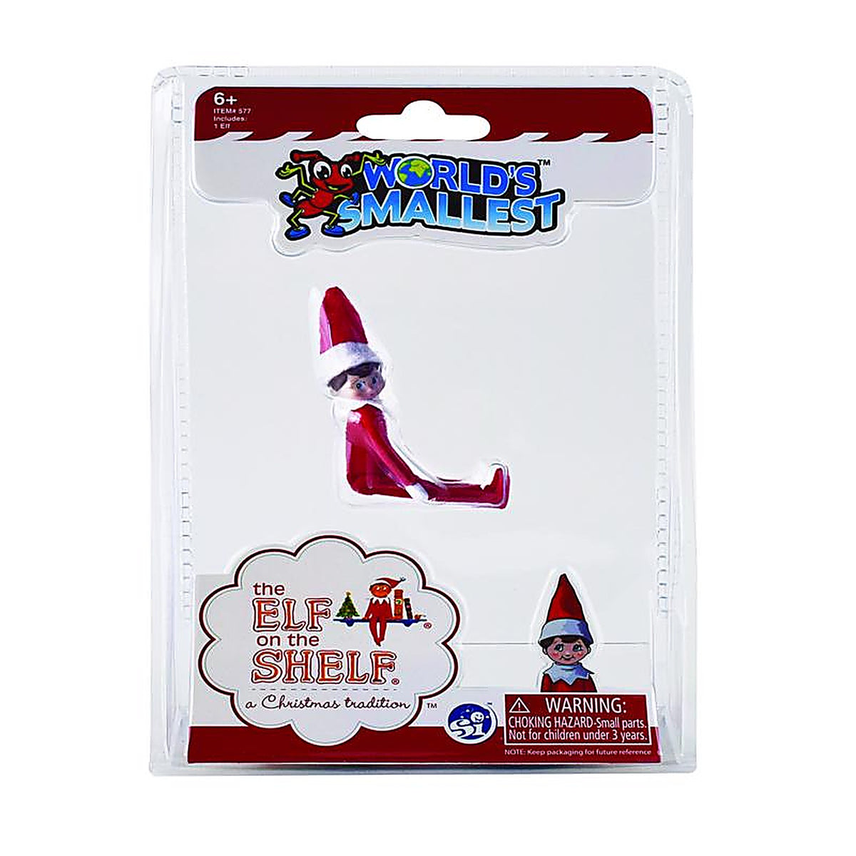 Worlds Smallest - 577 - Elf on the Shelf Red