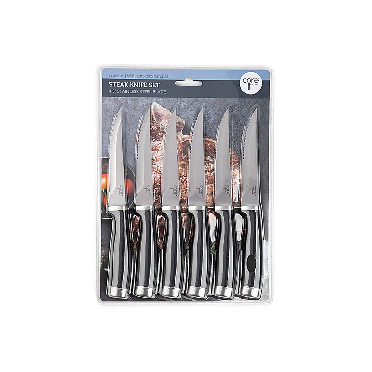 Core Kitchen AC29920 Stainless Steel Steak Knife Set 6/pc.