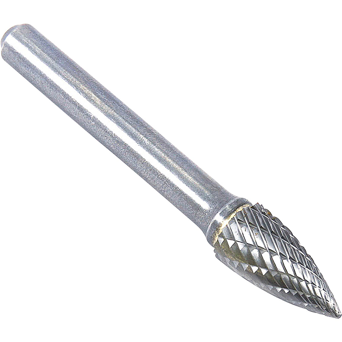 Forney - 60127 - Tungsten Carbide Burr, 3/8 in Tree Pointed (Sg-3)