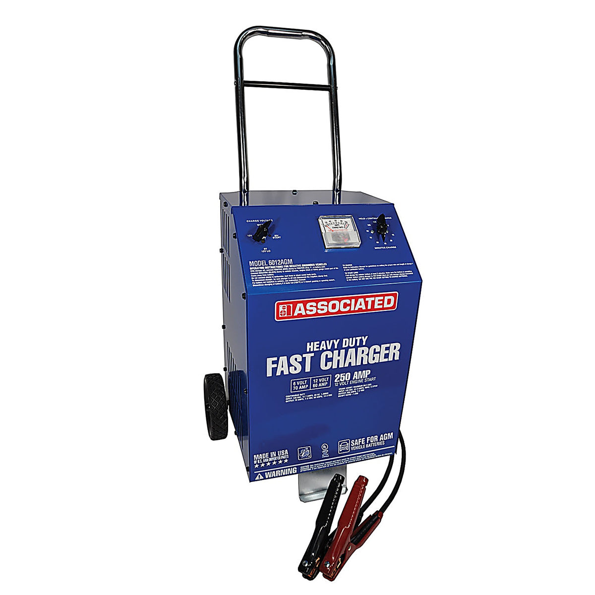 Associated Auto Equipment - 6012AGM - Charger 6/12v 70/60a AGM