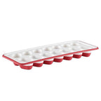RubberMaid 2122588 4.93 in. W X 12.12 in. L Red/White Plastic/Silicone Ice Tray
