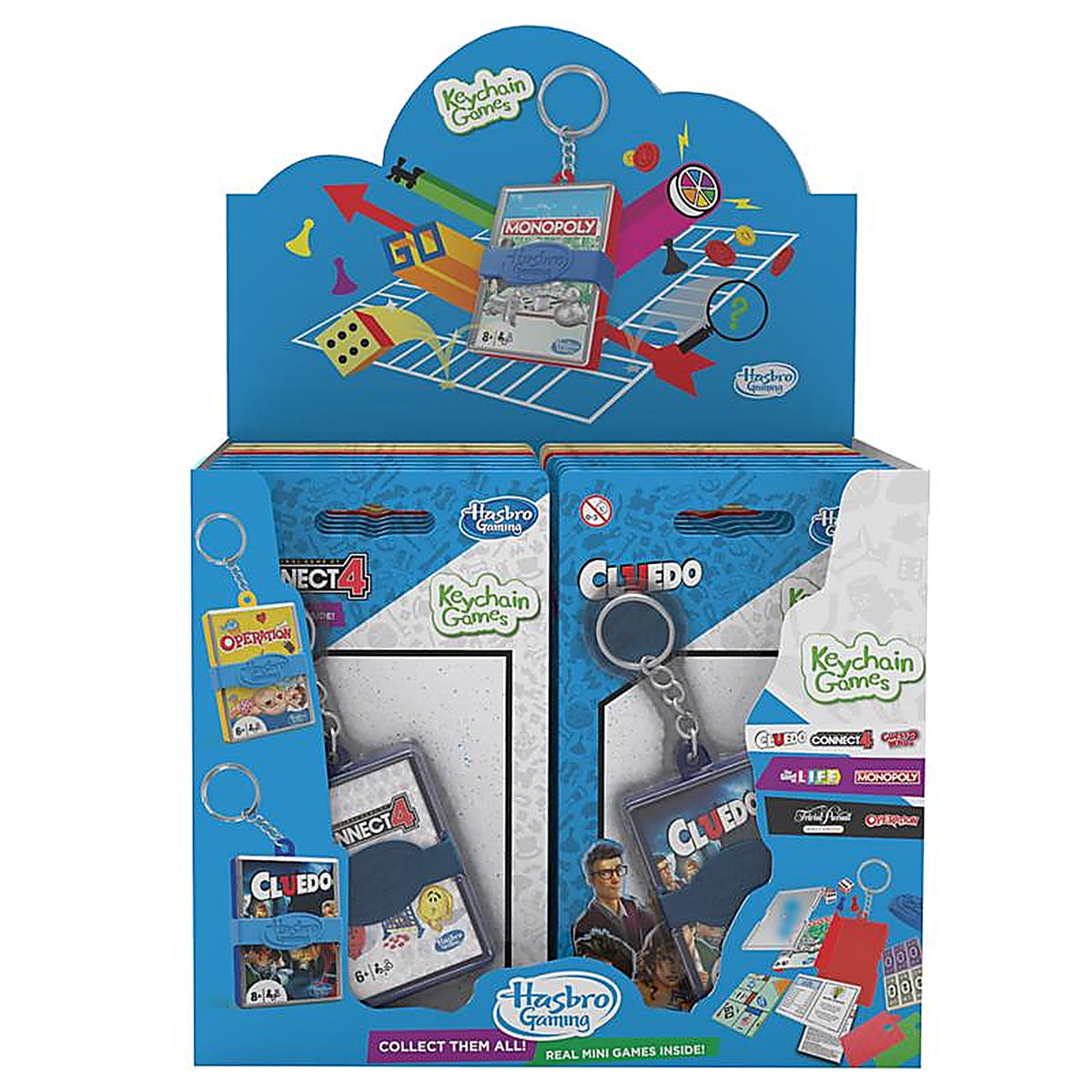 Hasbro 54070 Mini Keychain Game Assorted