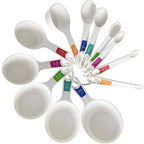 Farberware 5216060 Plastic White Measuring Spoon and Cup Set