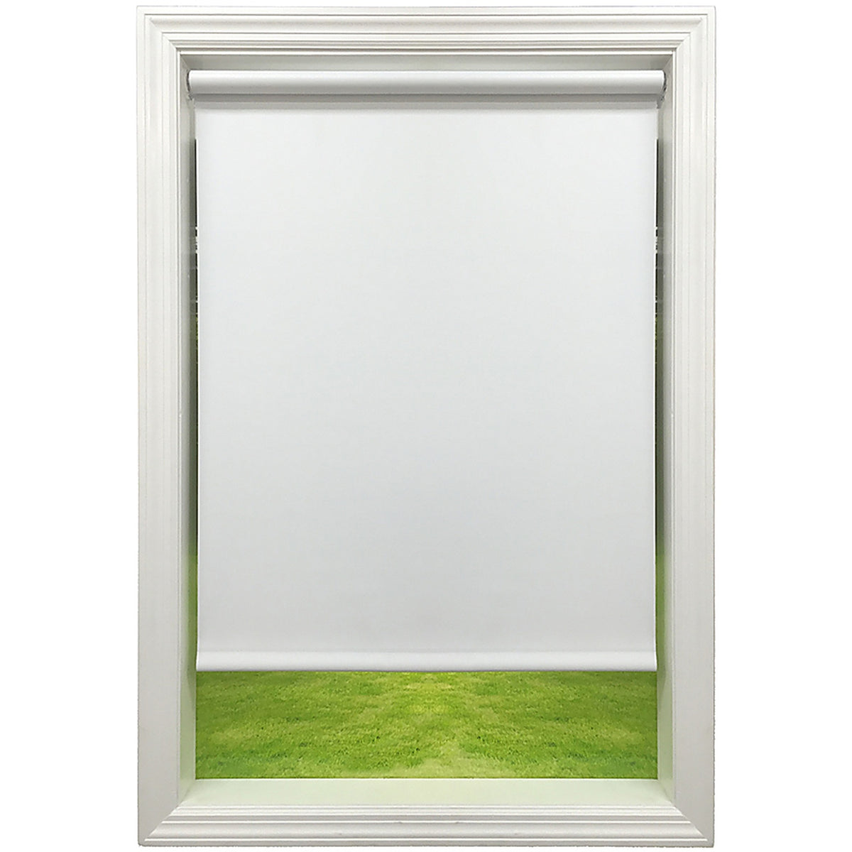 Friedland - LIN3W - Linen White Window Roller Shade 37 In. W