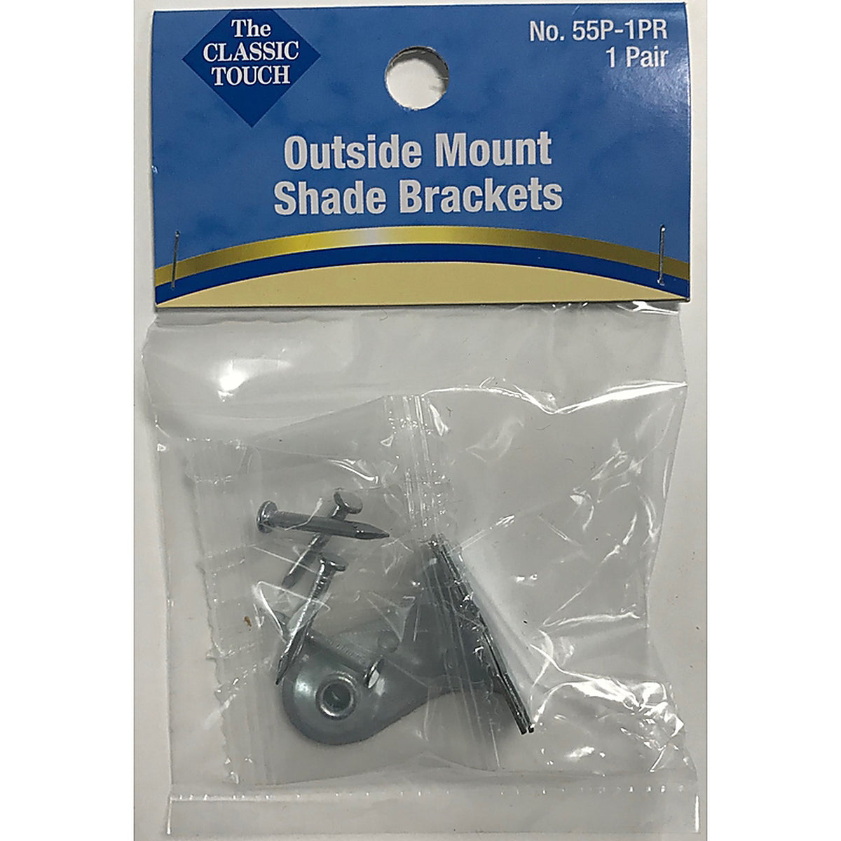 Friedland - 55P-1PR - Silver Outside Mount Roller Shade Bracket