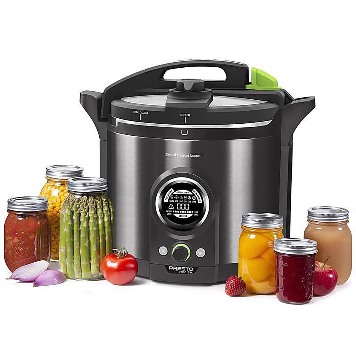 Presto 02144 Precise Digital Electric Pressure Canner 12 qt 1 pk