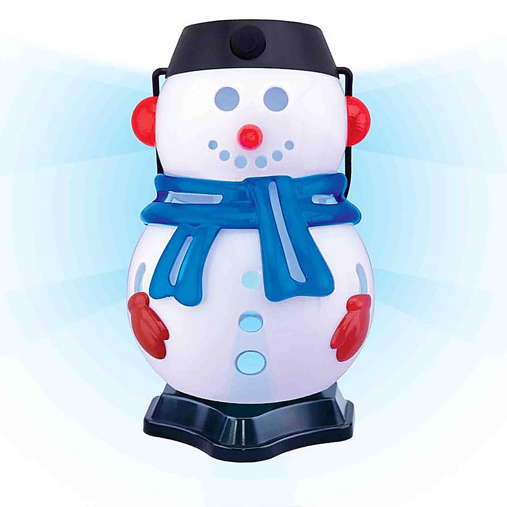 Shawshank LEDz 768111 Magic Seasons Snowman Flicker Flame Tabletop Lantern 1 pk