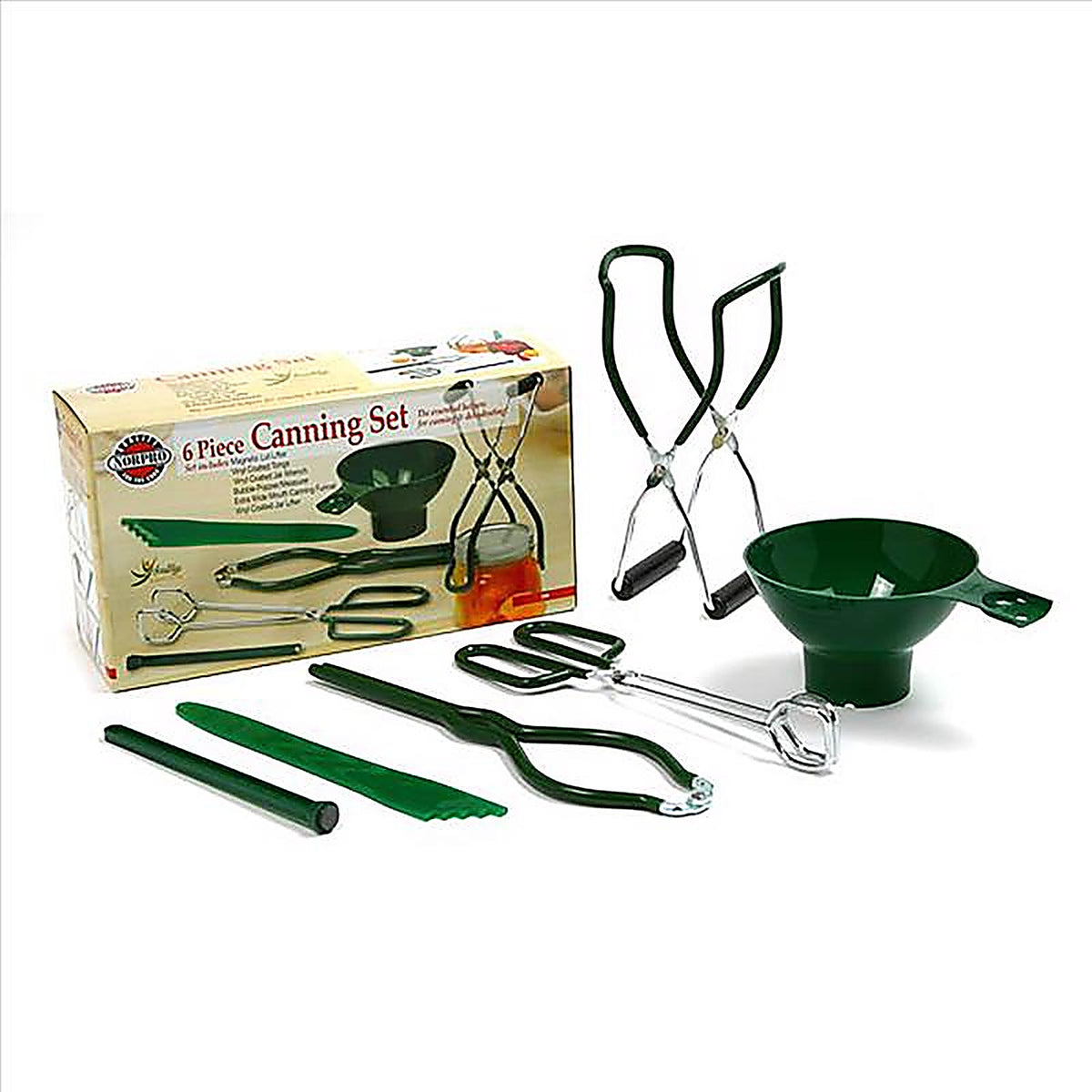 Norpro - 599 - Wide Mouth Canning Set 6 Pack