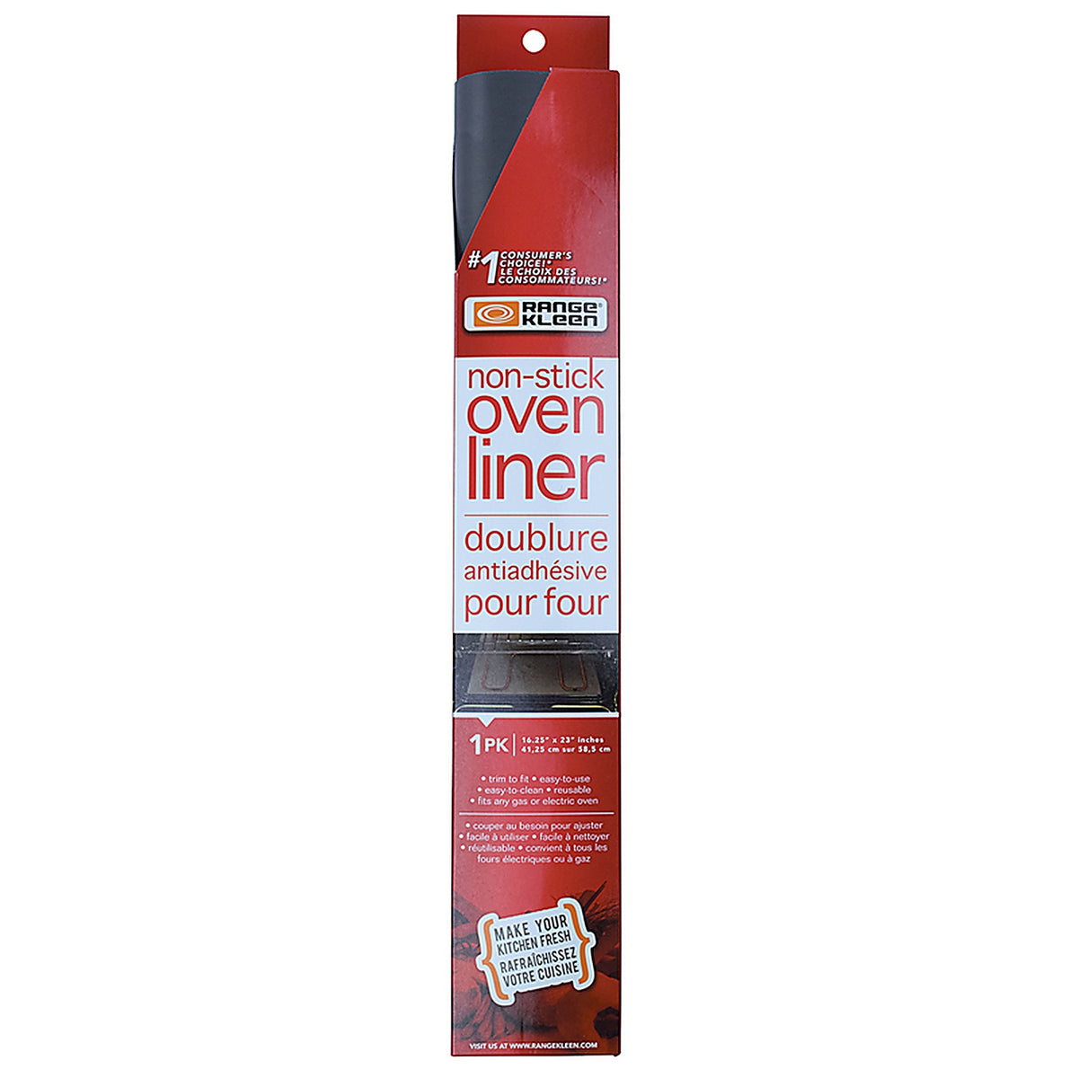 Range Kleen - 670 - Gray Fiberglass Oven Liner