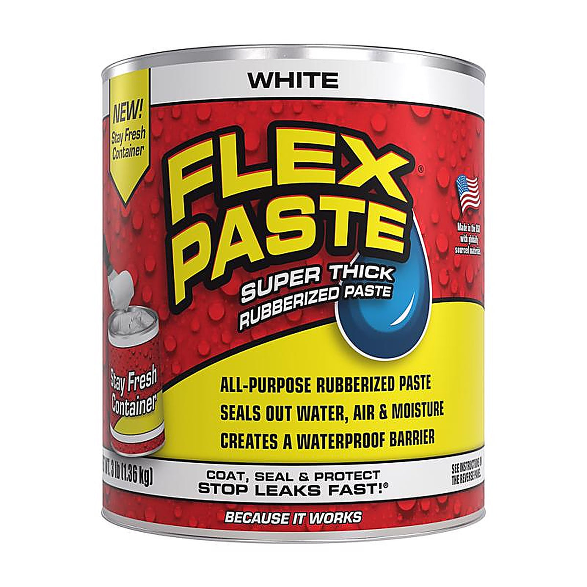 FLEX PFSWHTR32 PASTE Rubber Paste Rubber Paste 1 pk