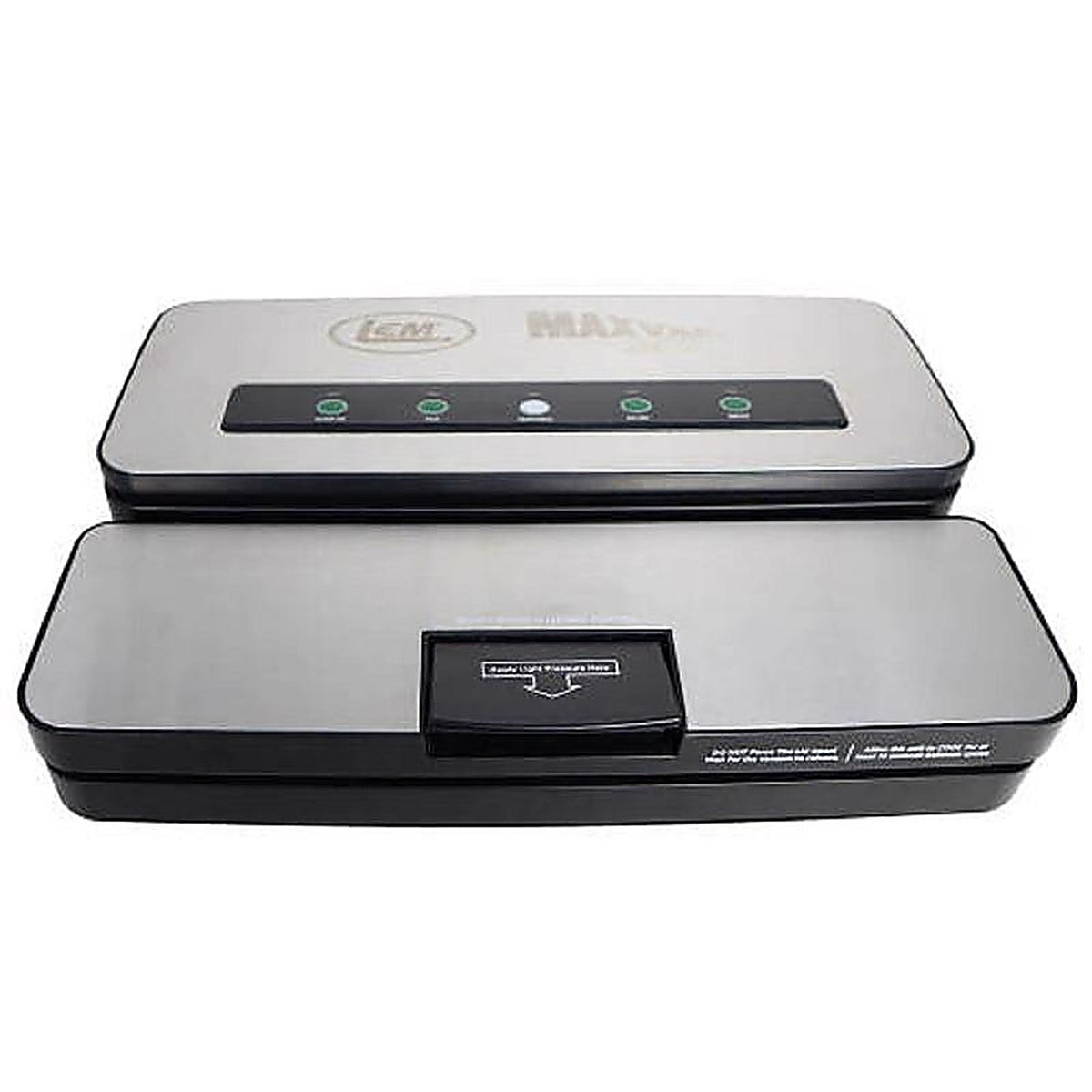 LEM 1393 MaxVac 250 Black/Silver Vacuum Food Sealer