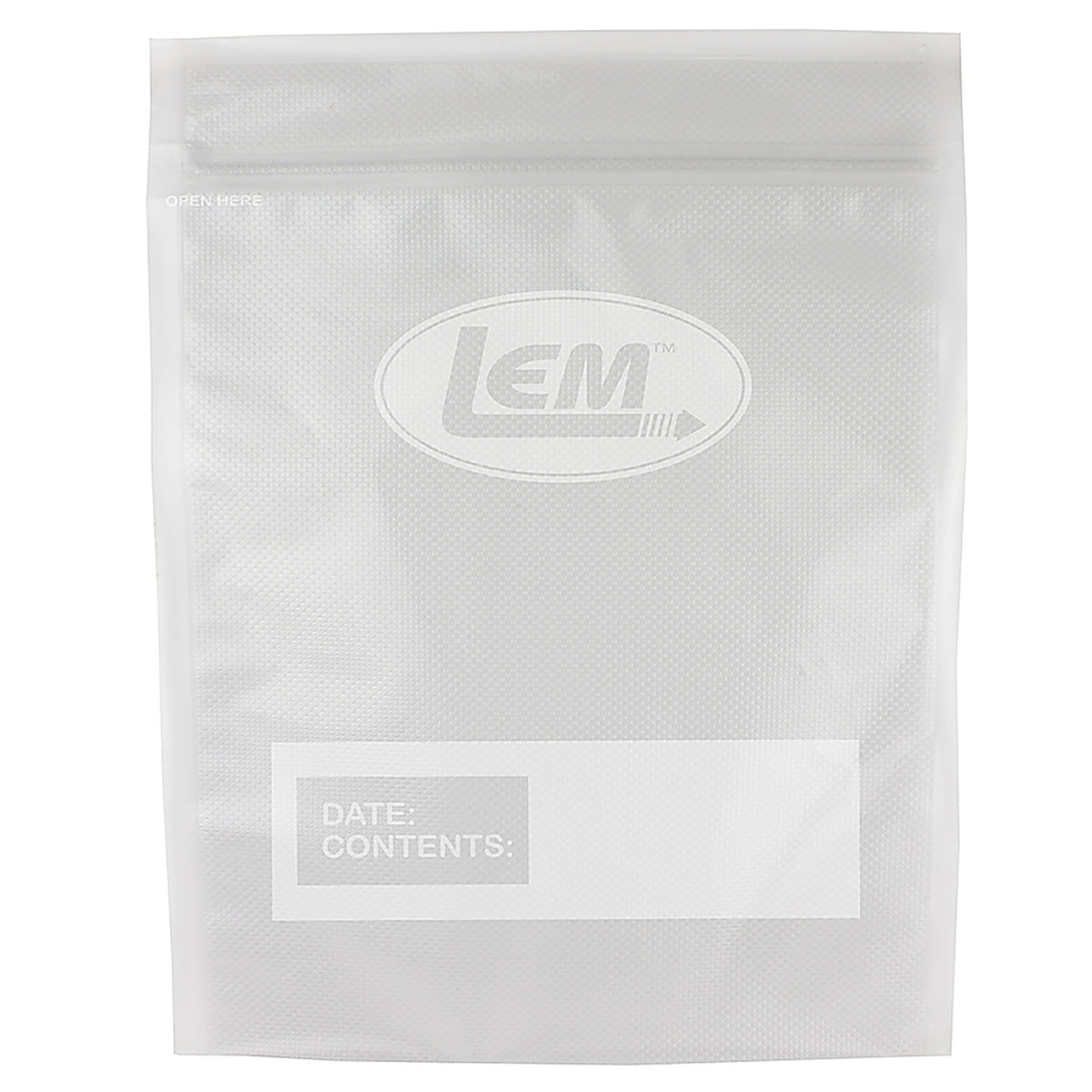 LEM 1388 1 gal Plastic Vacuum Sealer Bags