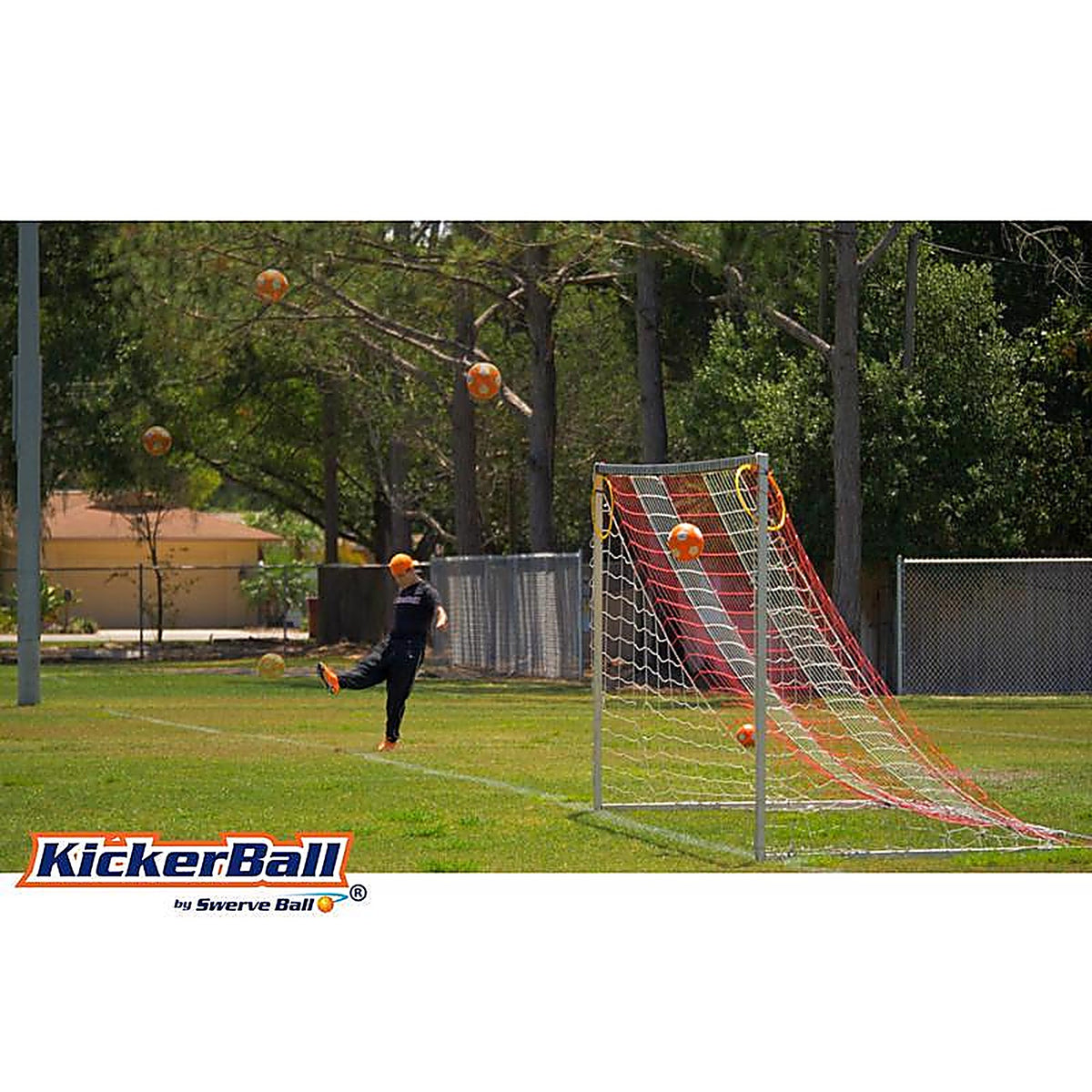 Kickerball - KCK06MCNS - Swerve Ball Sports Soccer Ball 1 Pack