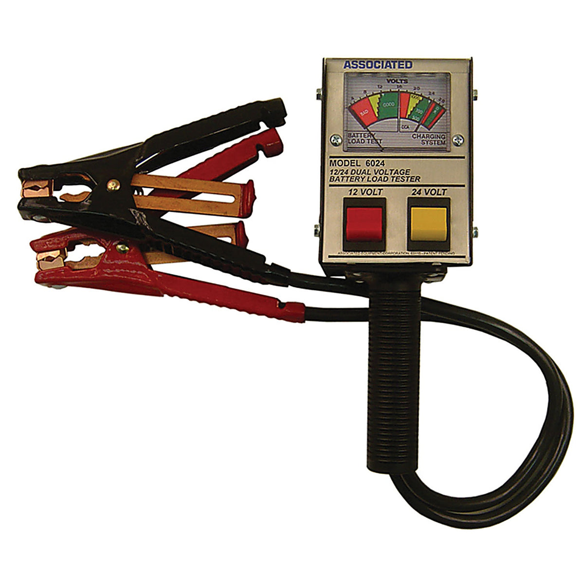 Associated Auto Equipment - 6024 - 12/24v Battery Tester Analog