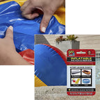 FLEX KITPVC3X4 SEAL Stop Leaks Fast Inflatable Patch & Repair Kit PVC 2 pk