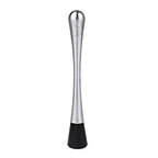 BarY3 BAR-0760 Black/Silver Stainless Steel Muddler