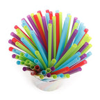 Kolorae - KOL-0035 - Assorted Plastic Drinking Straws