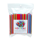 Kolorae - KOL-0035 - Assorted Plastic Drinking Straws