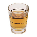 BarY3 BAR-0140 1.5 oz Clear Glass Shot Glass