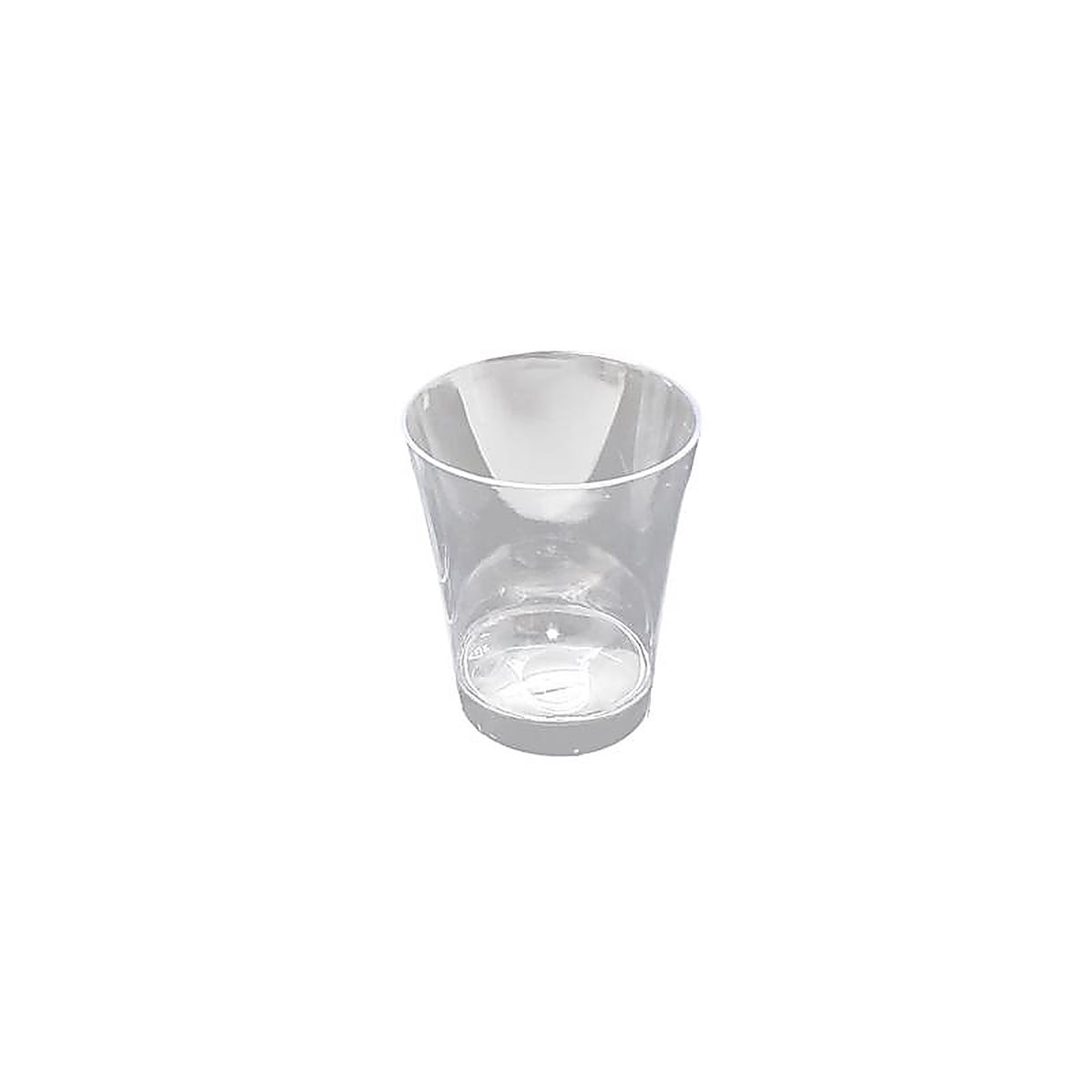 BarY3 BAR-0233 2 oz Clear Plastic Disposable Shot Glass