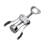 BarY3 VIO-0068 Black/Silver Zinc Alloy Wing Corkscrew