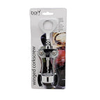 BarY3 VIO-0068 Black/Silver Zinc Alloy Wing Corkscrew