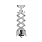 BarY3 BAR-0759 Silver Stainless Steel Corkscrew