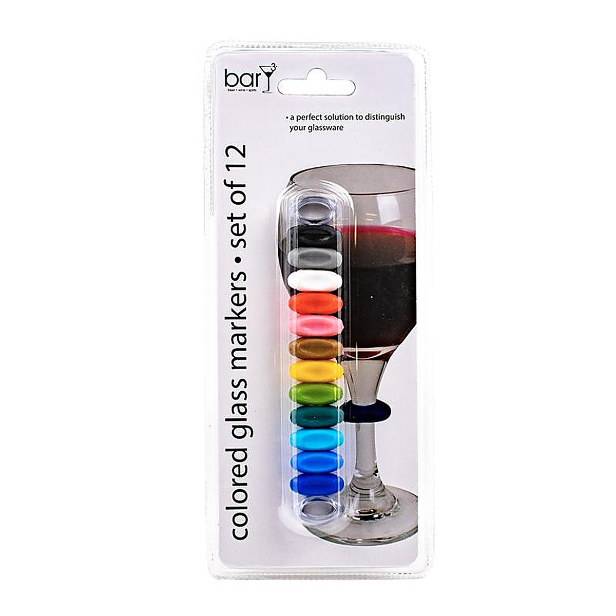 BarY3 BAR-0758 Assorted Silicone Glass Markers