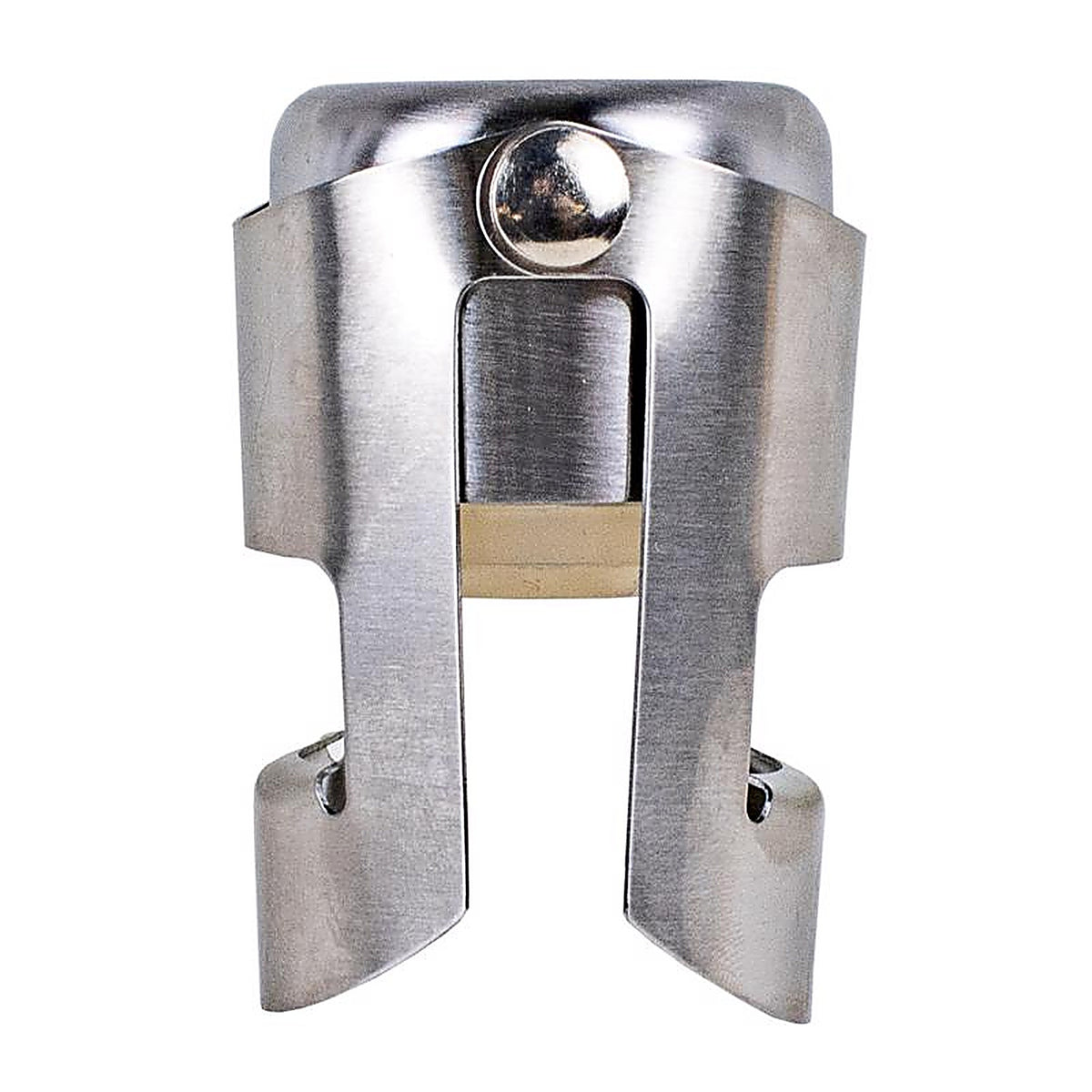 BarY3 BAR-0750 Silver Stainless Steel Bottle Stopper