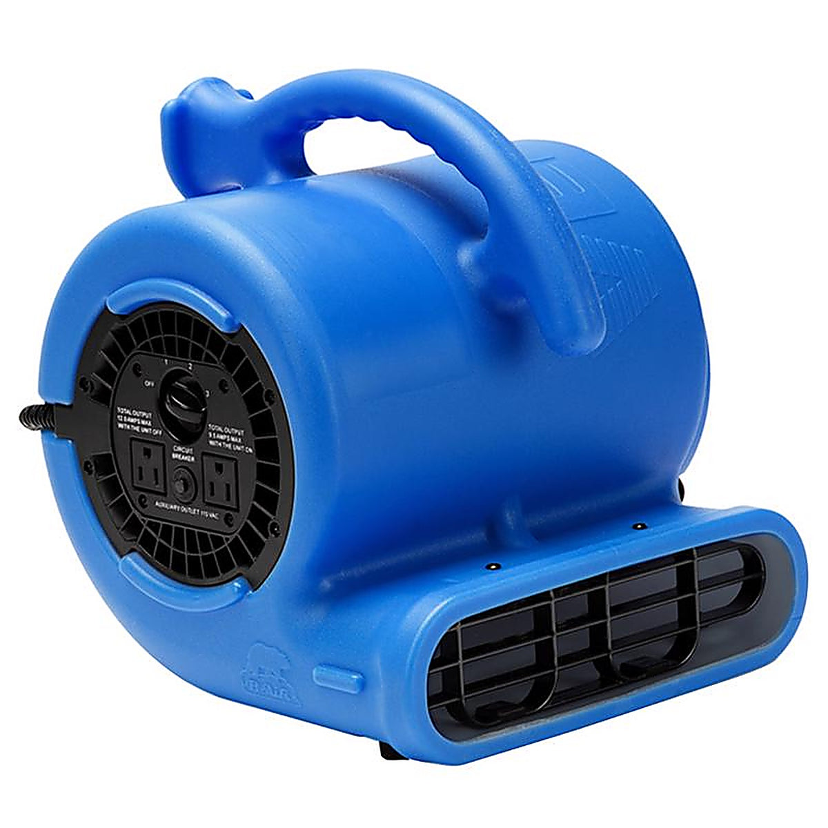 B-Air - BA-VP-25-BL - 13.3 In. H 3 Speed Blower Fan