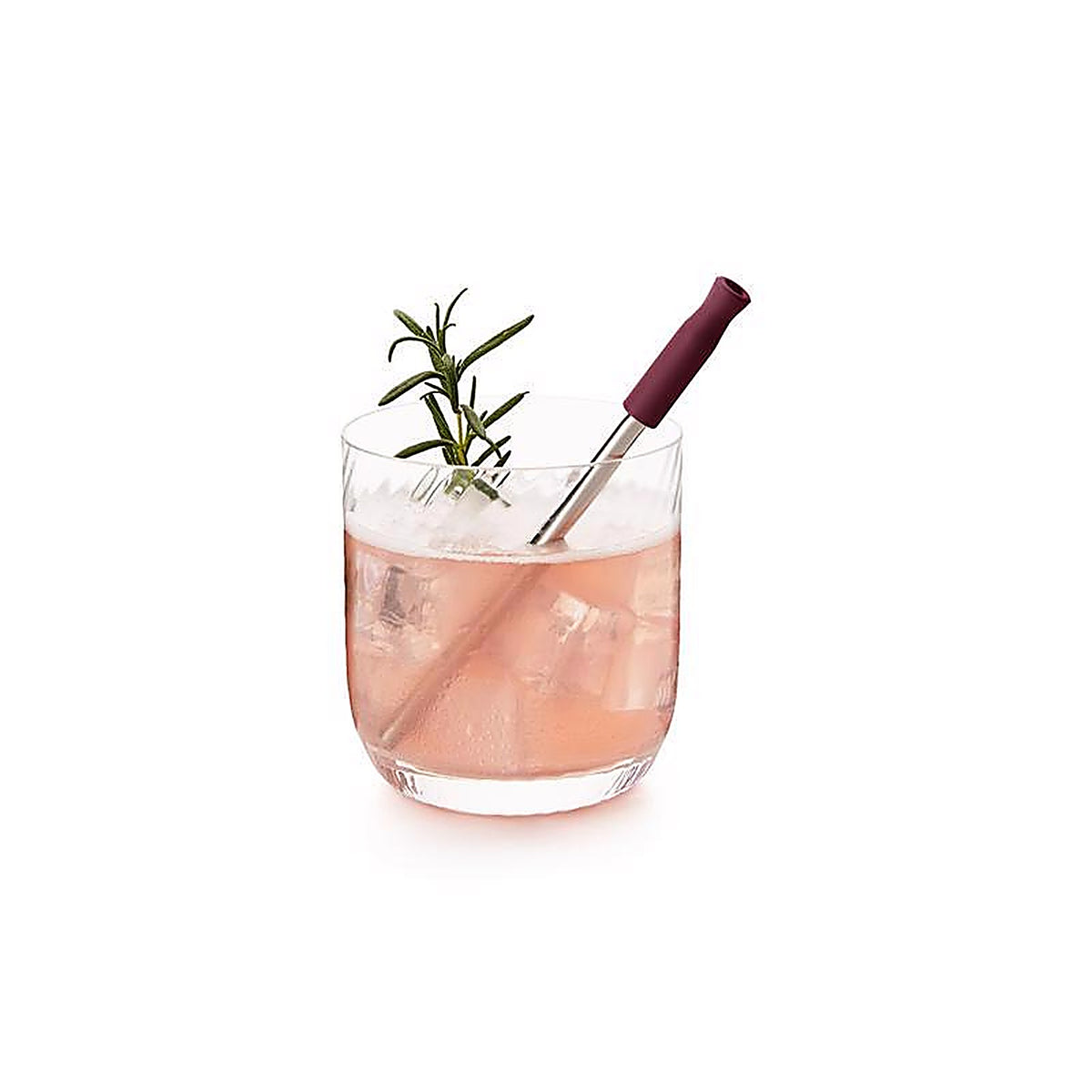 Houdini 5273271 Assorted Stainless Steel/Silicone Cocktail Straws
