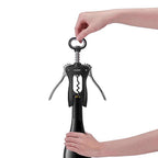 Houdini H1-012901T Black Stainless Steel Wing Corkscrew