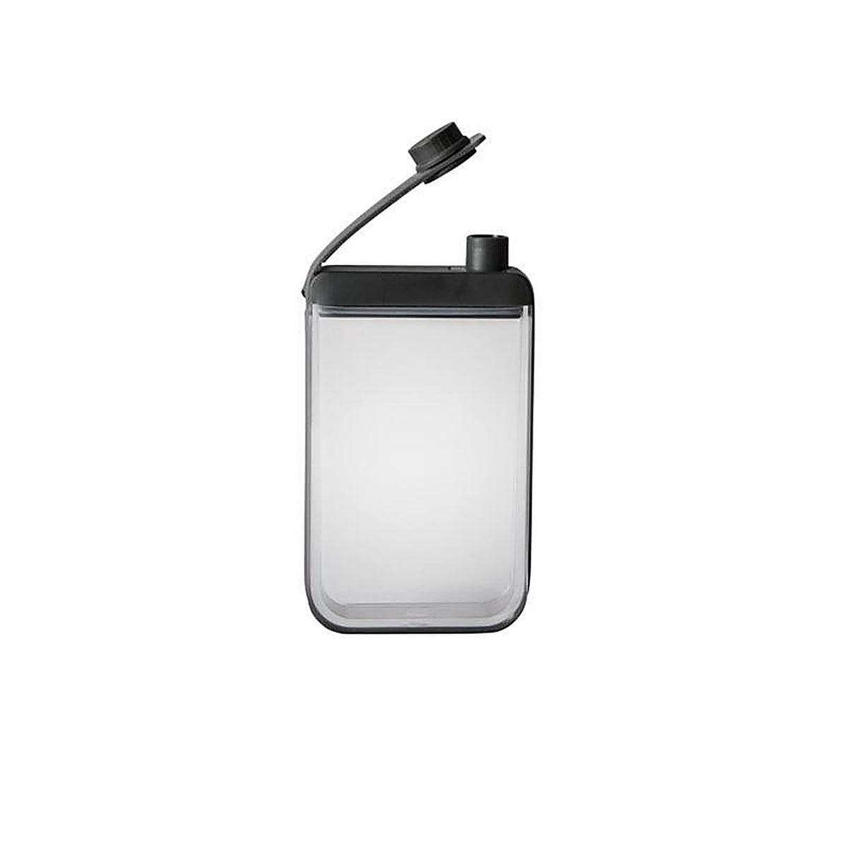 Houdini H4-20538T 7.25 oz Black/Clear Plastic/Silicone Flask