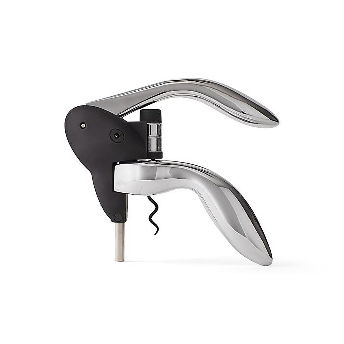 Houdini W9826 Deluxe Silver Stainless Steel Corkscrew