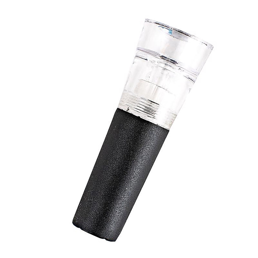 BarY3 BAR-0751 Black/Clear Vacuum Pump Wine Stopper