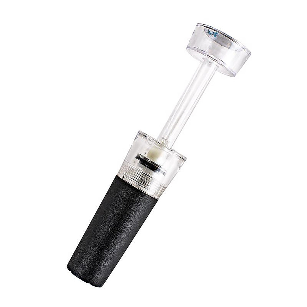 BarY3 BAR-0751 Black/Clear Vacuum Pump Wine Stopper