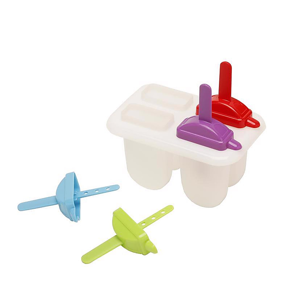 Blueoco - KOL-0028 - Kolorae Assorted Polypropylene Sip a Pop Ice Mold