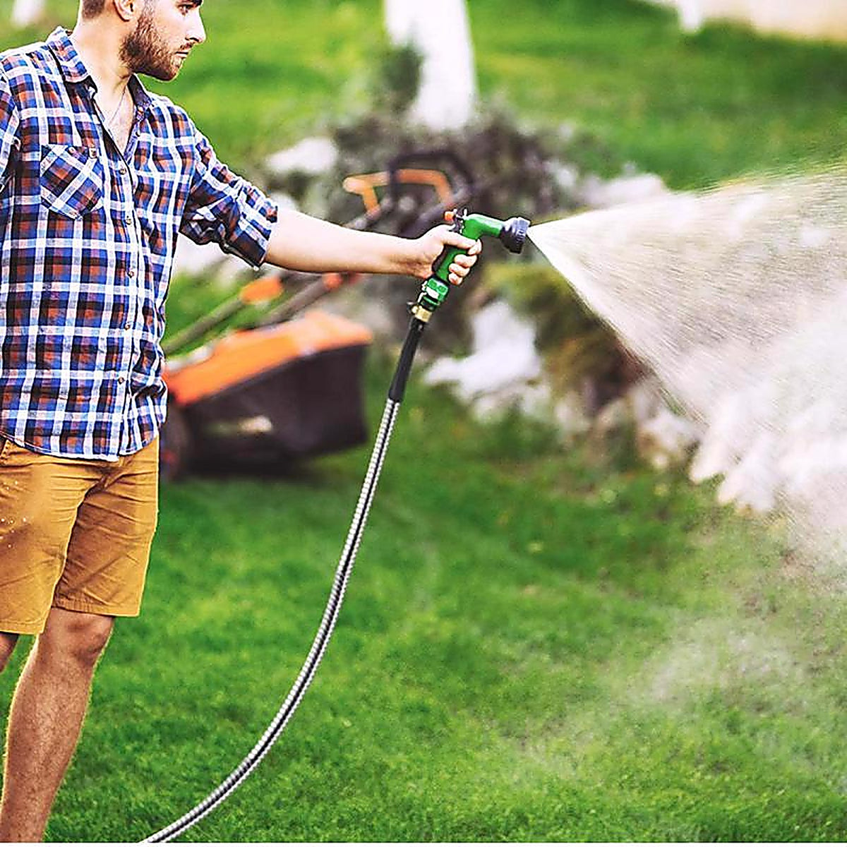Bionic Steel - 2430 - Pro 5/8 In. D X 100 Ft. L Heavy Duty Commercial Grade Garden Hose