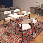 Cosco 14-833-WSP4 White Folding Chair