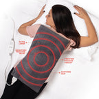 Sharper Image - CWT02106 - Calming Heat Massaging Heating Pad 1 Piece