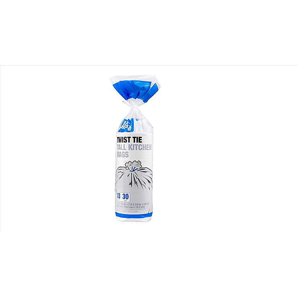Iron-Hold 1372521 13 gal Tall Kitchen Bags Twist Tie 30 pk