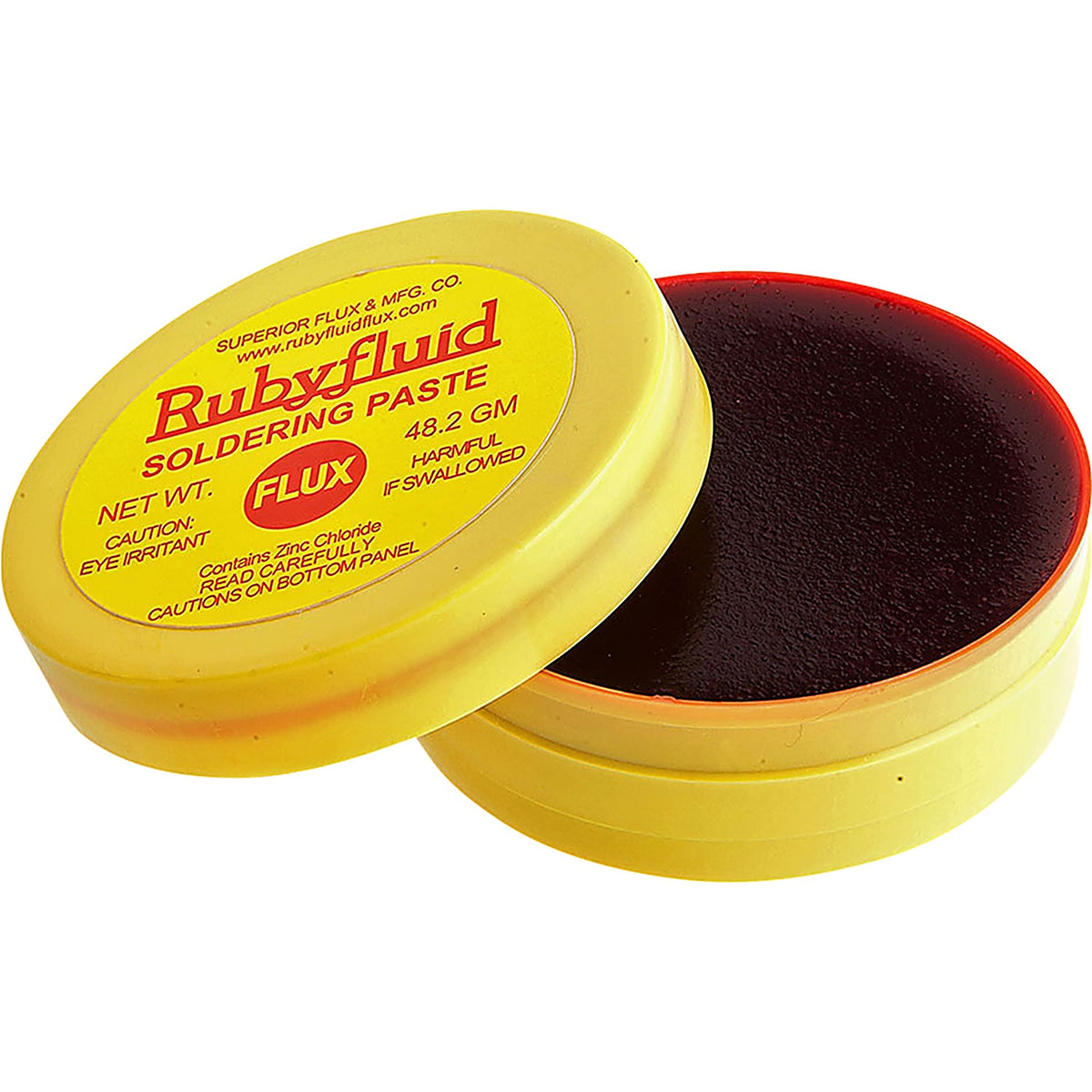 Forney - 60303 - Water Soluble Paste Flux, Rubyfluid, 2 Ounce