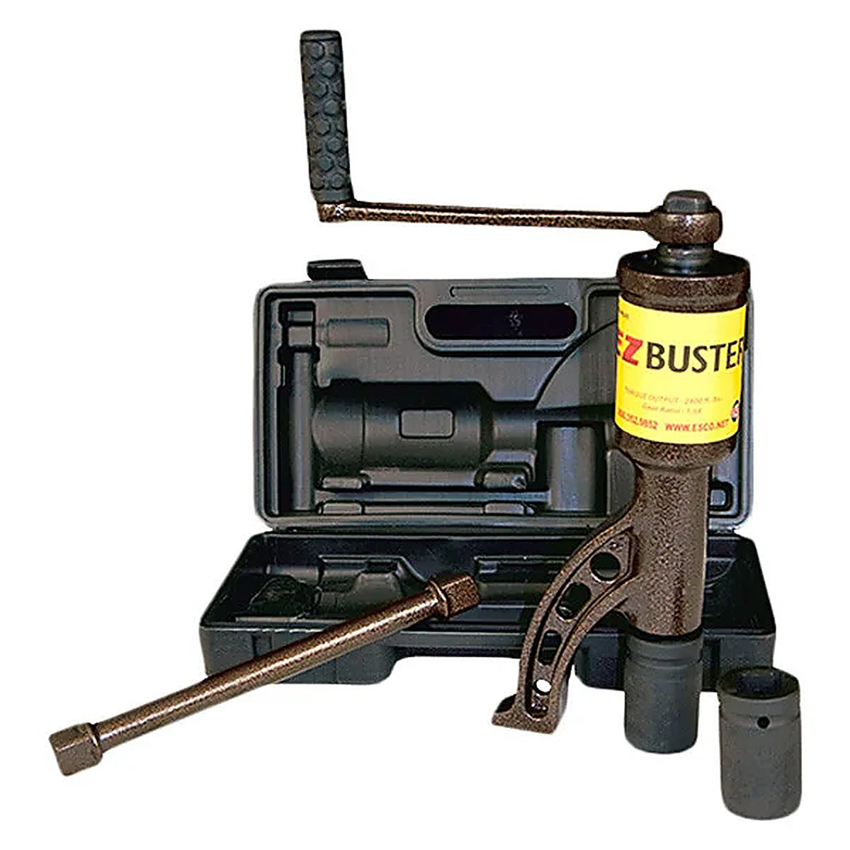 ESCO 60305 EZBuster Manual Nut Loosening Tool w/Carrying Case