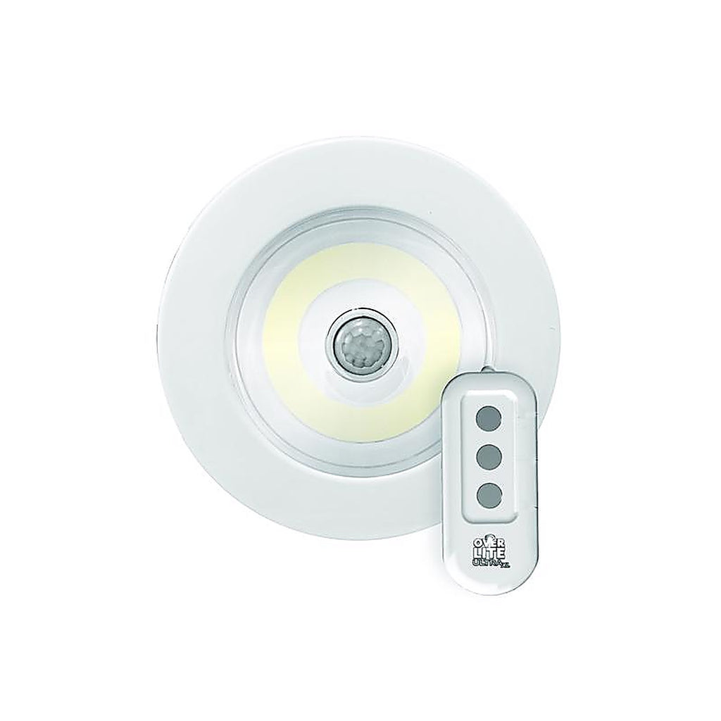 Over Lite - OLU-CD4 - Ultra 3X Motion Activated LED Light with Remote 1 Pack