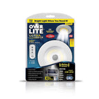 Over Lite - OLU-CD4 - Ultra 3X Motion Activated LED Light with Remote 1 Pack